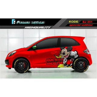 Detail Stiker Mobil Mickey Mouse Nomer 39