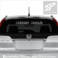 Detail Stiker Mobil Mickey Mouse Nomer 41