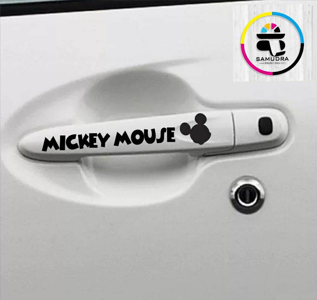 Detail Stiker Mobil Mickey Mouse Nomer 44