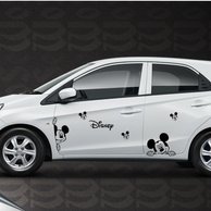 Detail Stiker Mobil Mickey Mouse Nomer 48