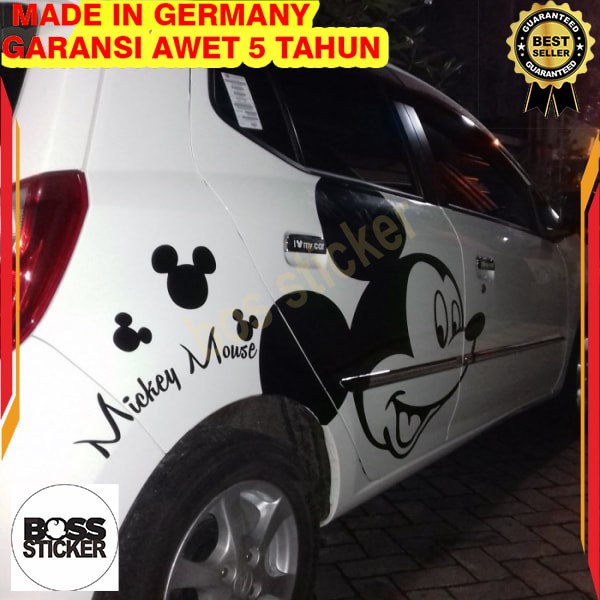 Detail Stiker Mobil Mickey Mouse Nomer 6