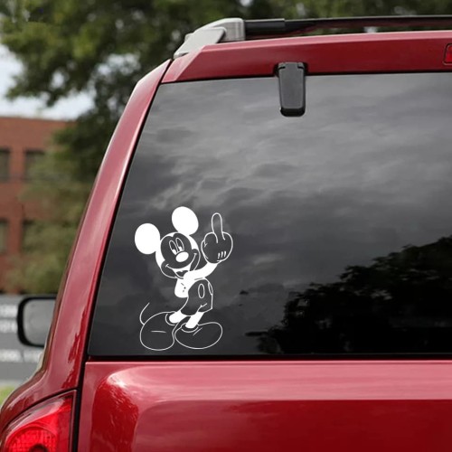 Detail Stiker Mobil Mickey Mouse Nomer 54