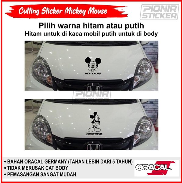 Detail Stiker Mobil Mickey Mouse Nomer 56