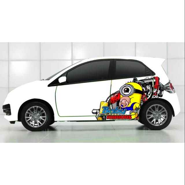 Stiker Mobil Minion - KibrisPDR