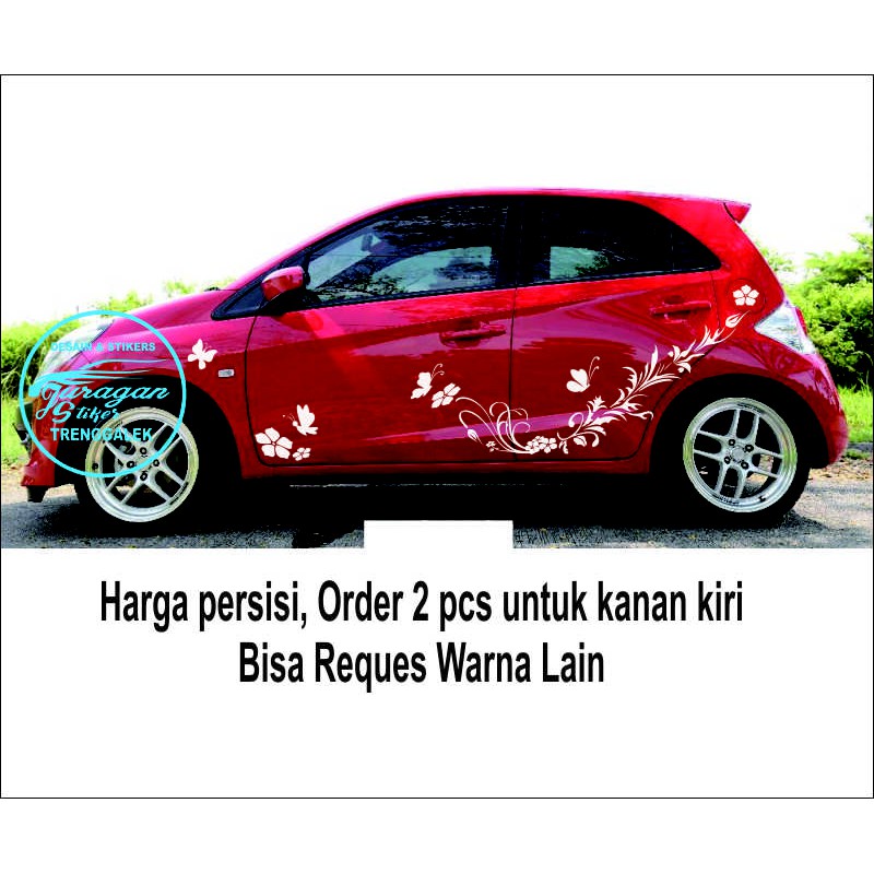 Detail Stiker Mobil Motif Batik Nomer 13