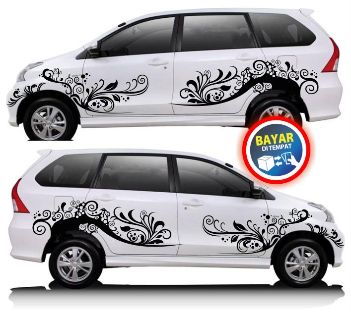 Detail Stiker Mobil Motif Batik Nomer 17