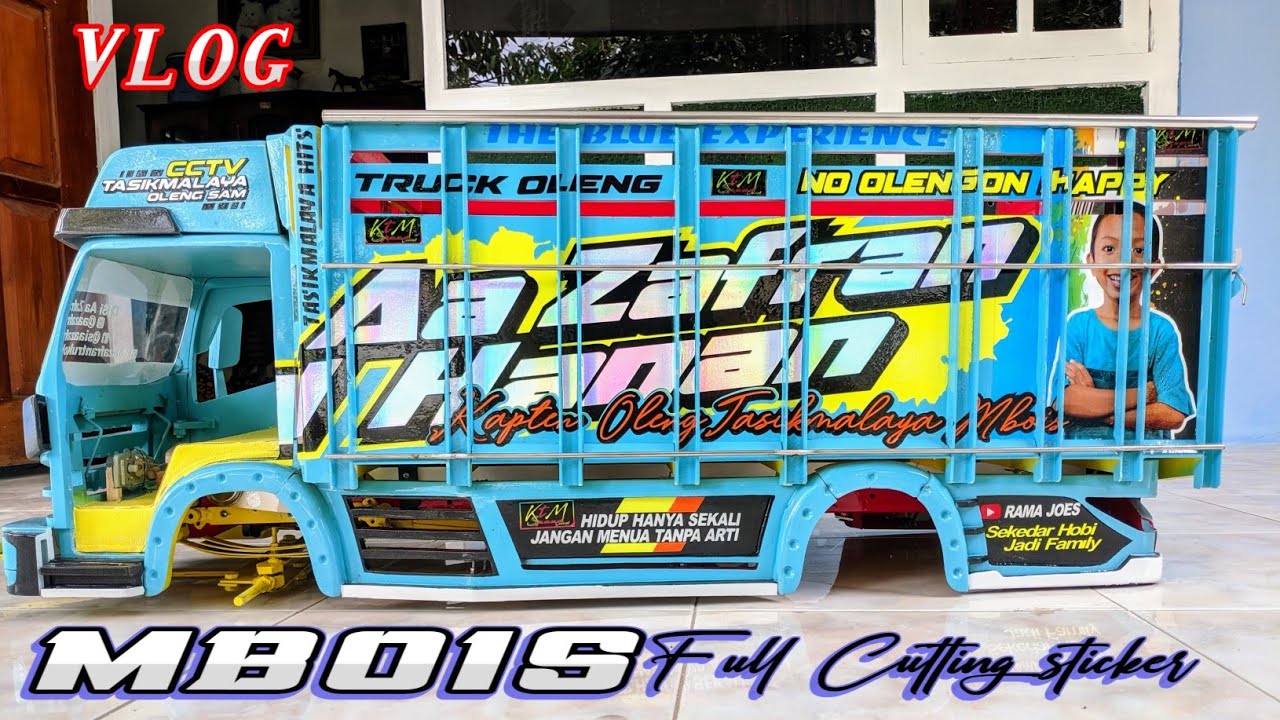 Detail Stiker Mobil Oleng Nomer 33