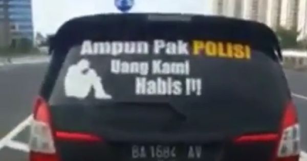 Detail Stiker Mobil Polisi Nomer 17