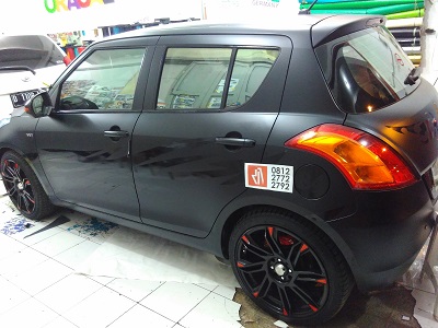 Detail Stiker Mobil Swift Nomer 48