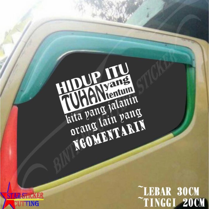 Detail Stiker Motivasi Hidup Nomer 41