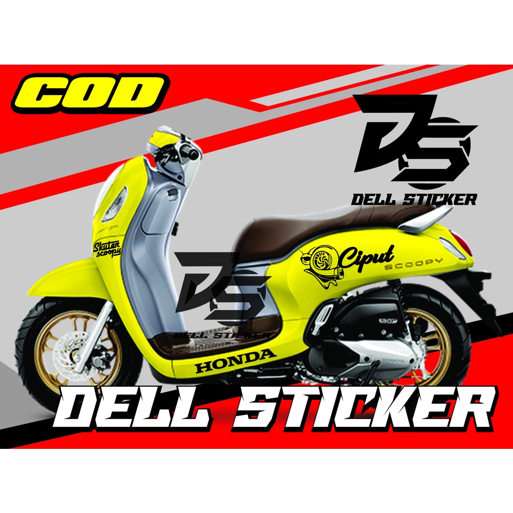 Detail Stiker Motor Kekinian Nomer 22