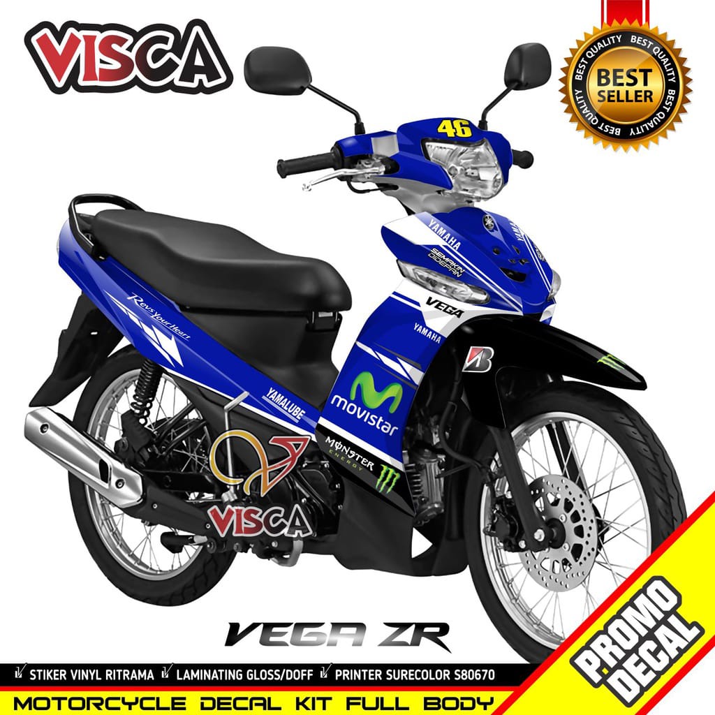 Detail Stiker Motor Vega Nomer 20