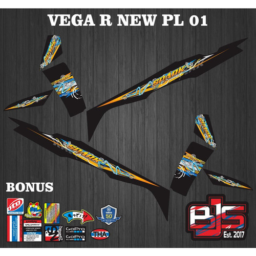 Detail Stiker Motor Vega Nomer 53