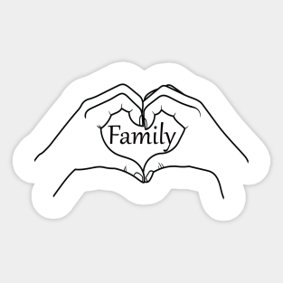 Detail Stiker My Family Nomer 23