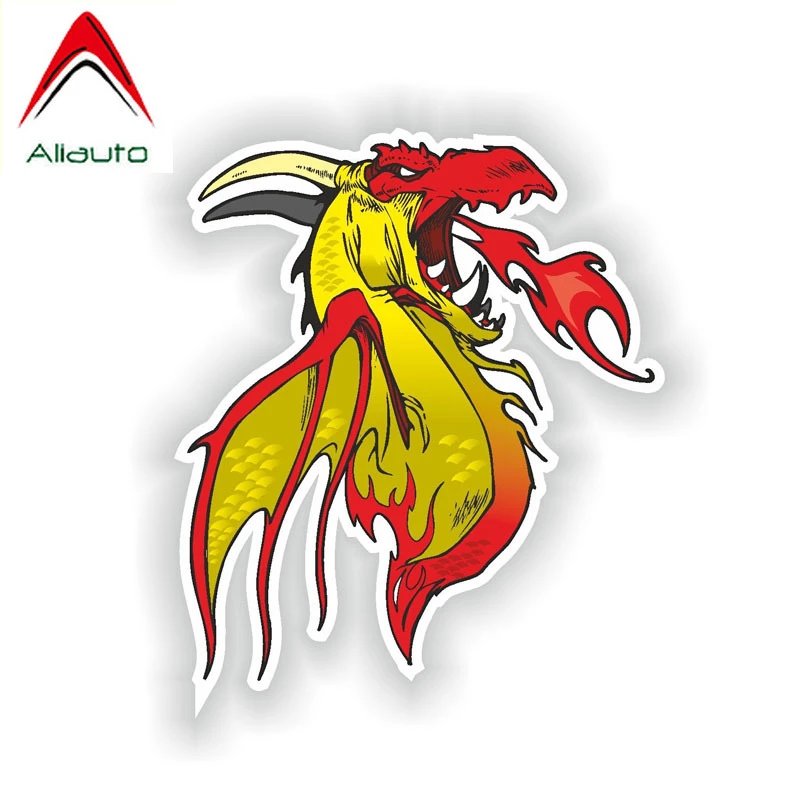 Detail Stiker Naga Api Nomer 52