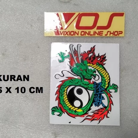 Detail Stiker Naga Untuk Motor Nomer 43