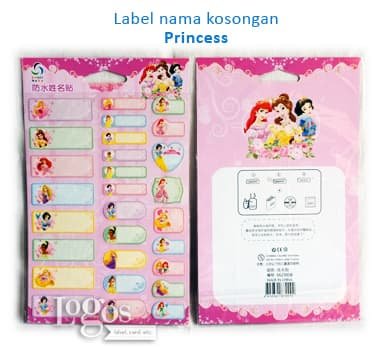Detail Stiker Nama Kosong Nomer 10