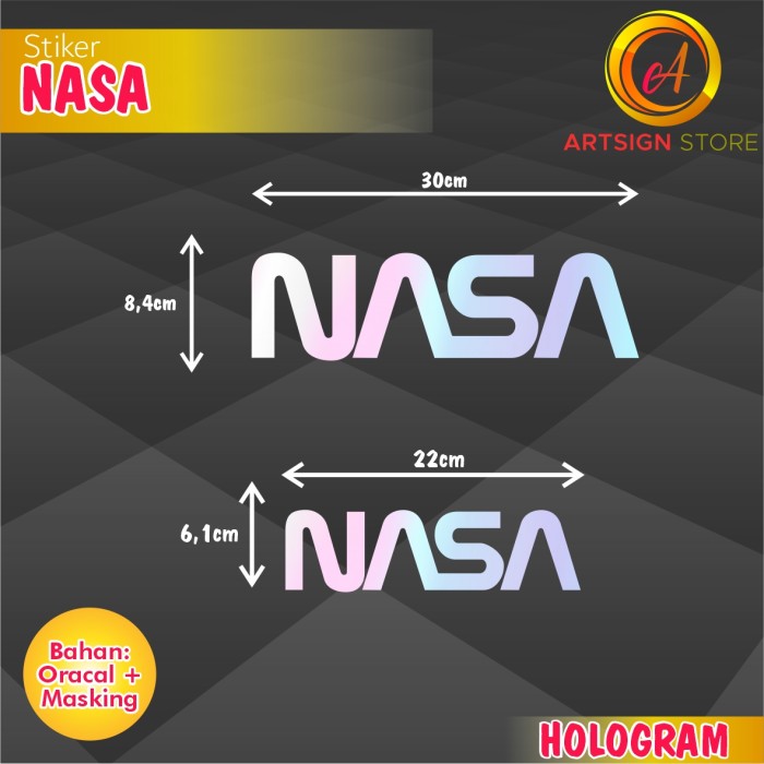 Detail Stiker Nasa Nmax Nomer 13