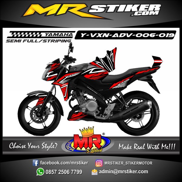 Detail Stiker New Vixion Nomer 33