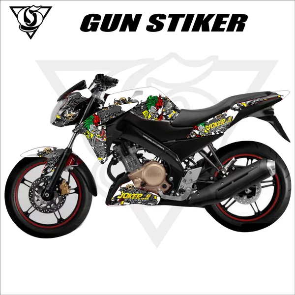 Detail Stiker New Vixion Nomer 34