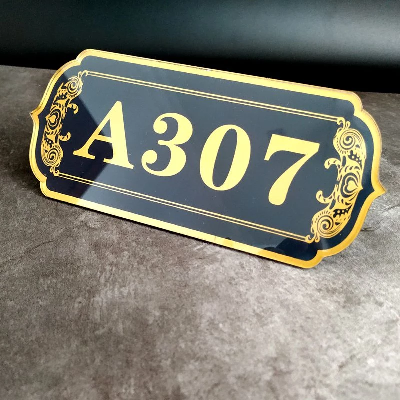 Detail Stiker Nomor Rumah Nomer 28