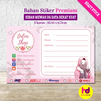 Detail Stiker Olshop Nomer 43