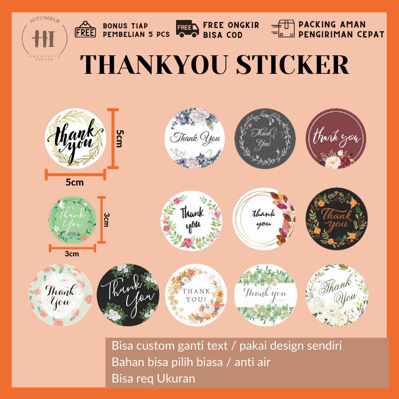 Detail Stiker Olshop Aesthetic Nomer 47