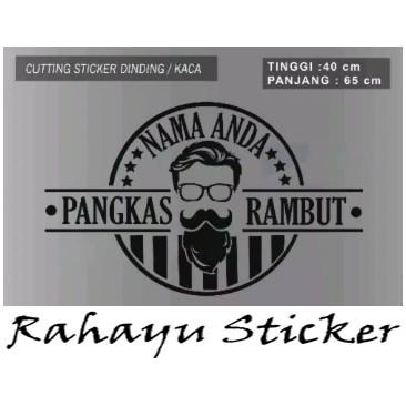 Detail Stiker Pangkas Rambut Nomer 6