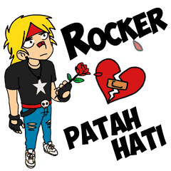 Stiker Patah Hati - KibrisPDR