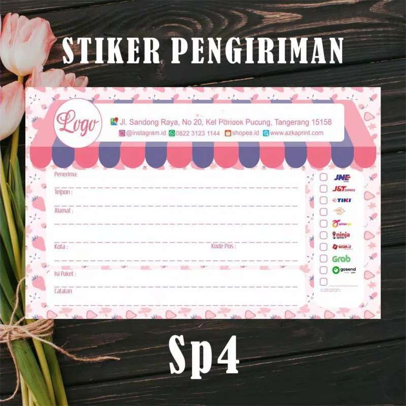 Detail Stiker Pengiriman Olshop Nomer 21