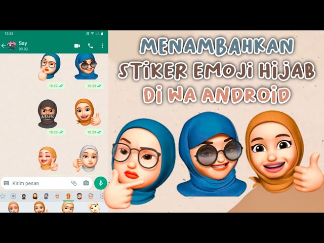 Detail Stiker Perempuan Berhijab Nomer 45