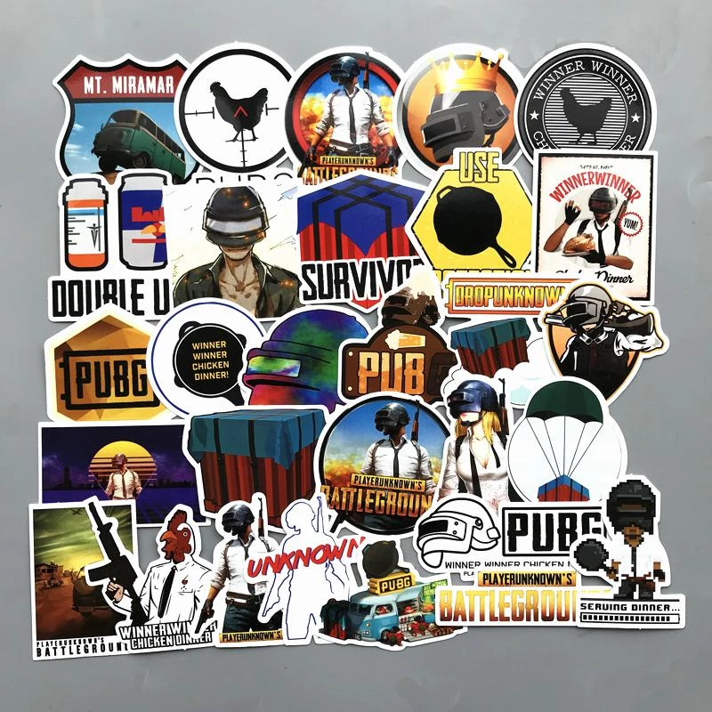 Detail Stiker Pubg Nomer 25