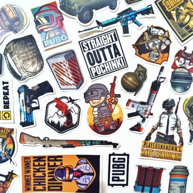 Detail Stiker Pubg Nomer 26