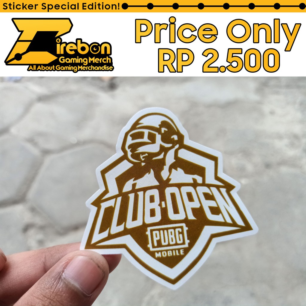 Detail Stiker Pubg Mobile Nomer 23