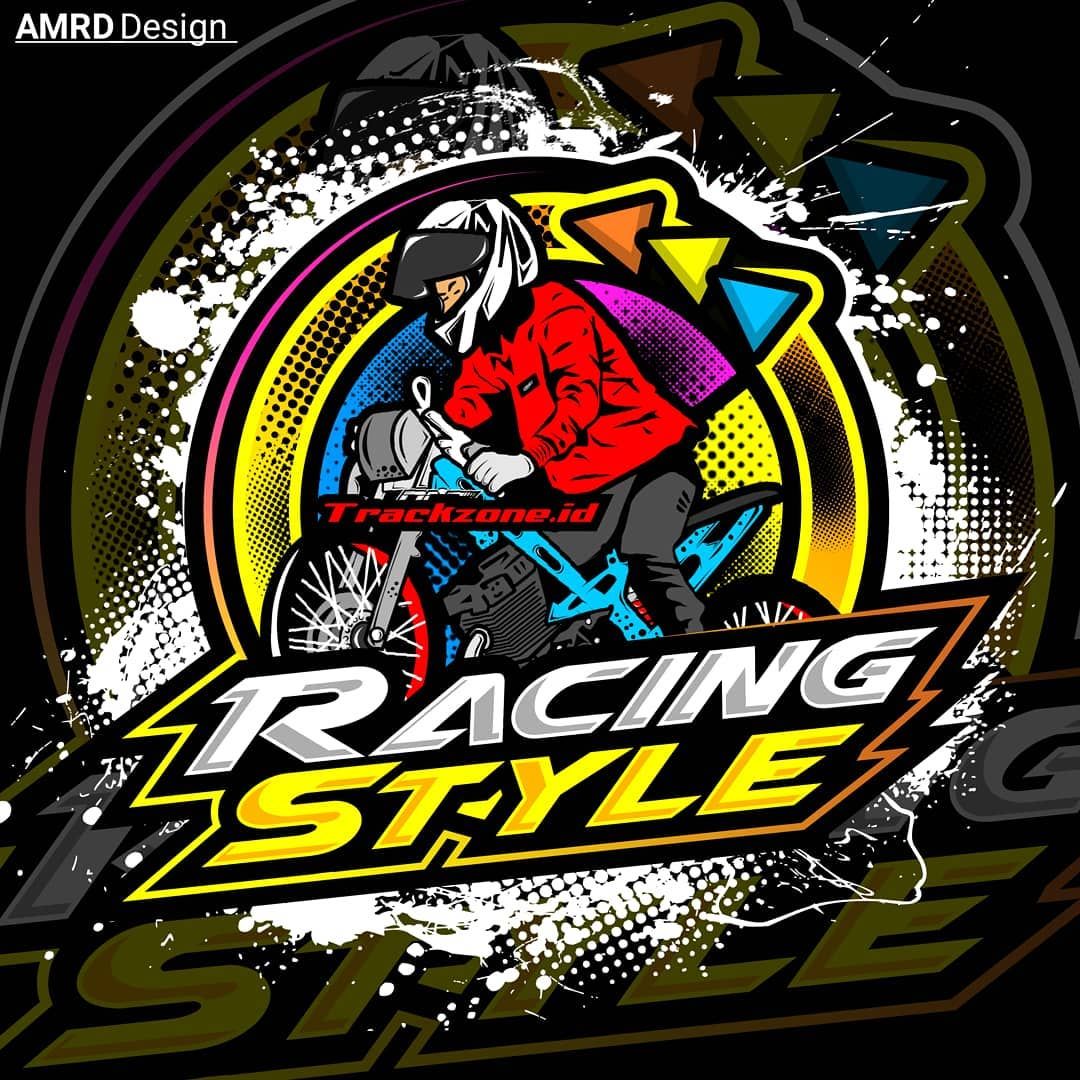 Detail Stiker Racing Drag Nomer 4