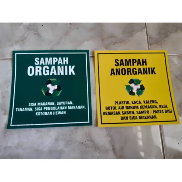 Detail Stiker Sampah Organik Nomer 12