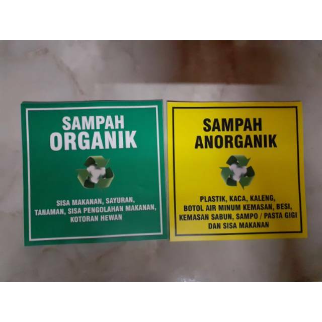 Detail Stiker Sampah Organik Nomer 14