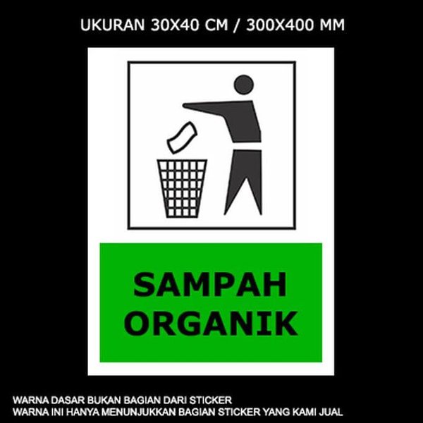 Detail Stiker Sampah Organik Nomer 22