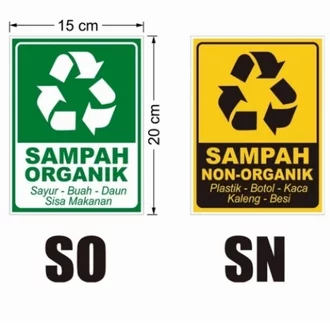 Detail Stiker Sampah Organik Nomer 35