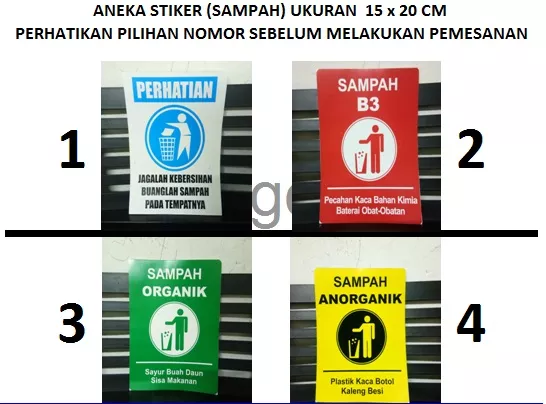 Detail Stiker Sampah Organik Nomer 40