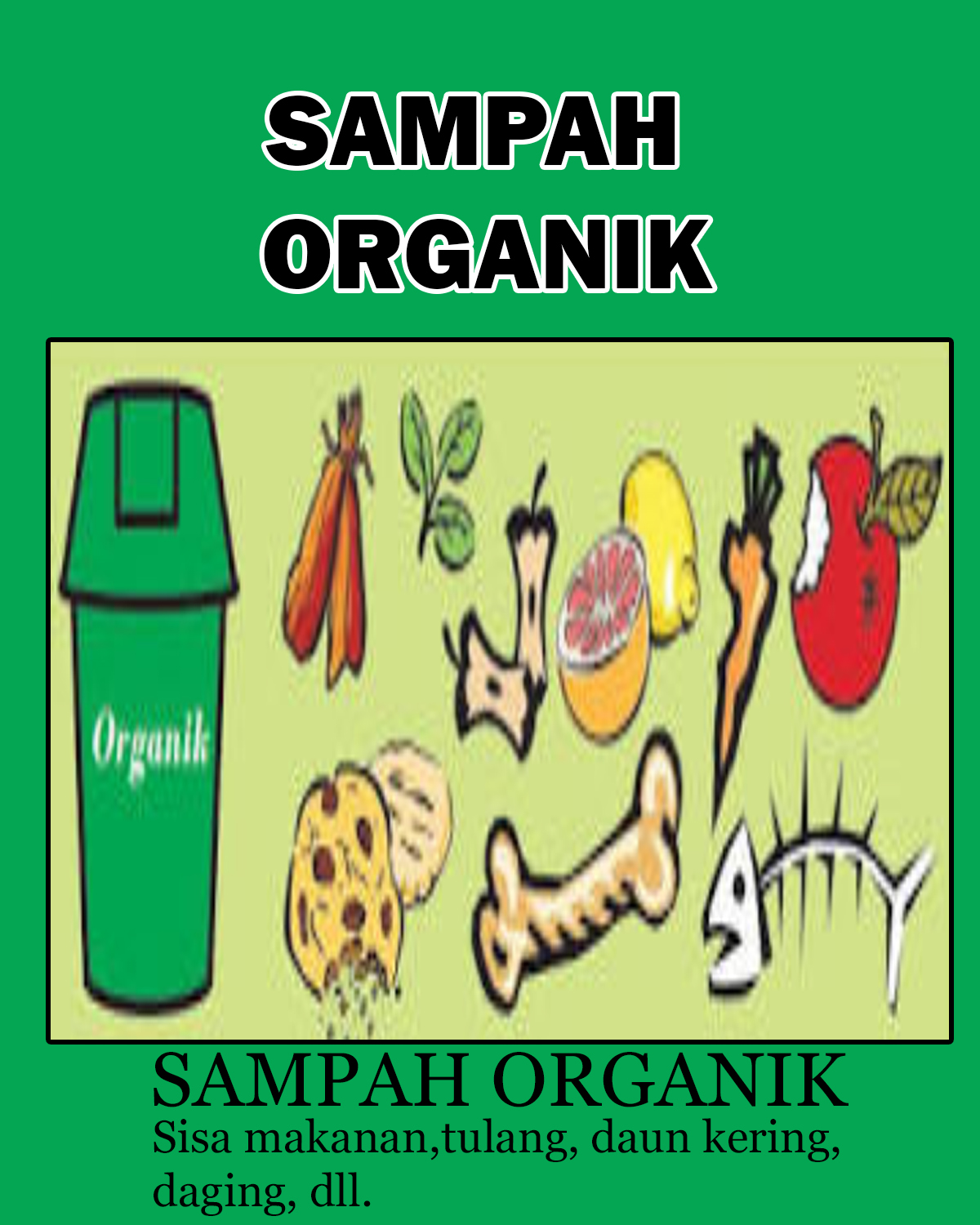 Detail Stiker Sampah Organik Nomer 42