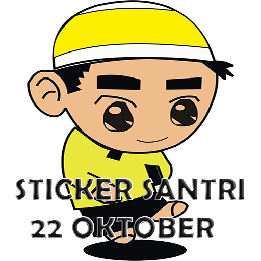 Detail Stiker Santri Keren Nomer 4