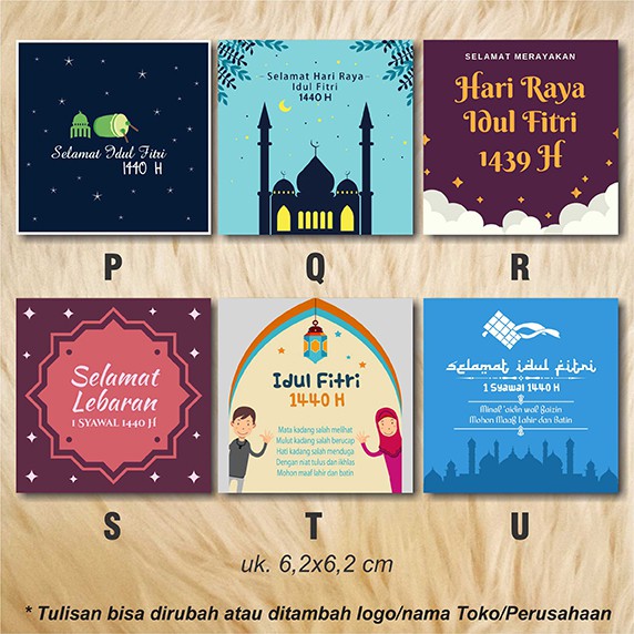 Detail Stiker Selamat Idul Fitri Nomer 16