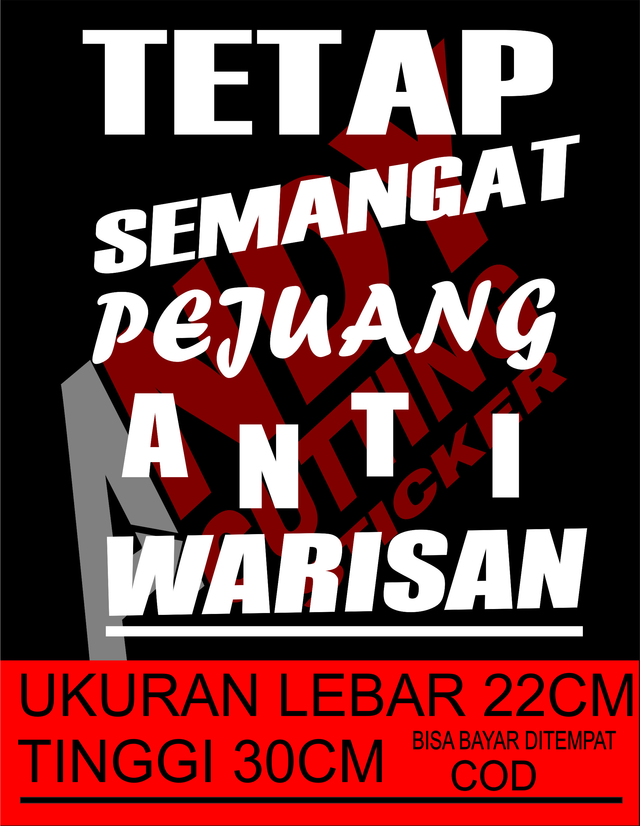 Detail Stiker Semangat Kerja Nomer 9