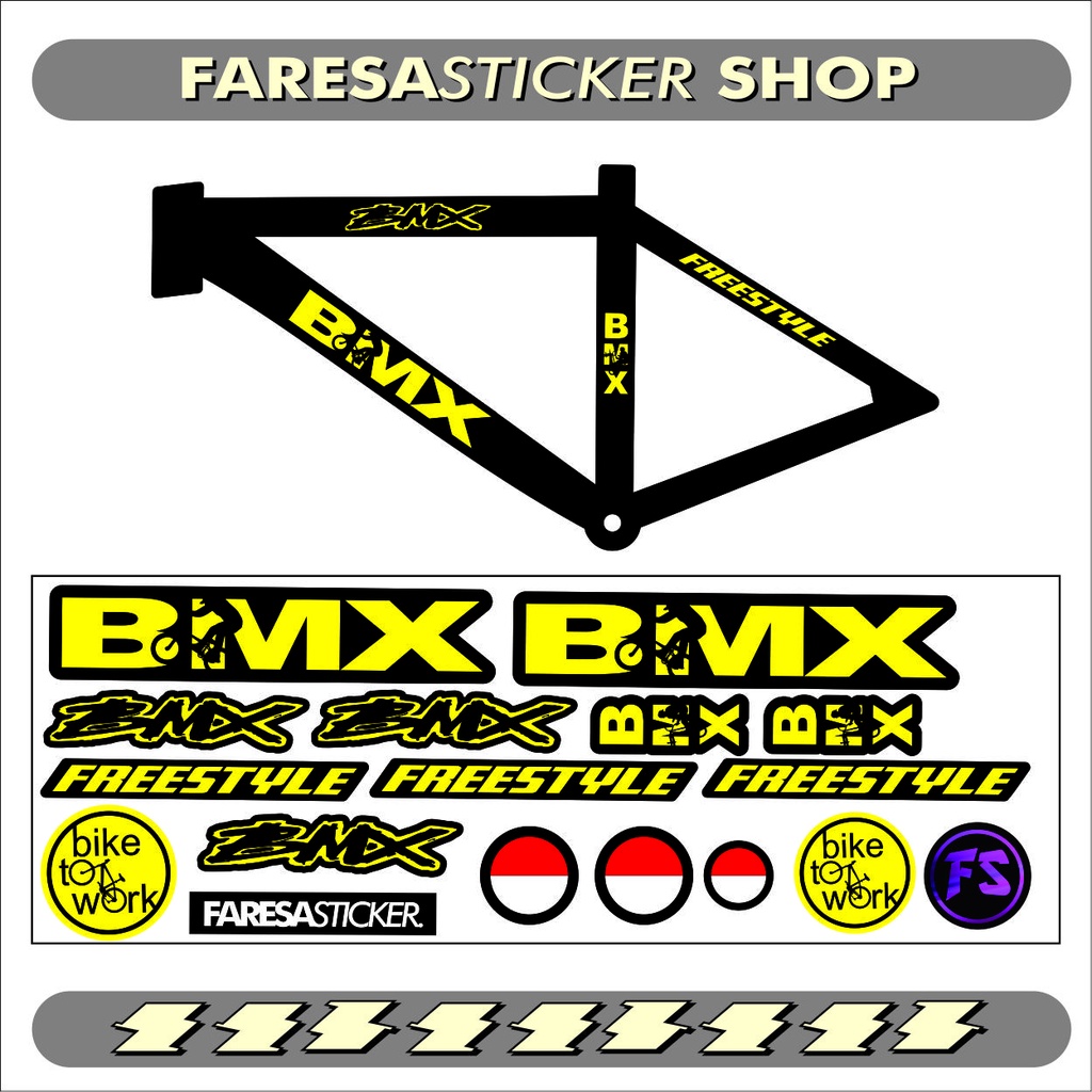 Detail Stiker Sepeda Bmx Nomer 19