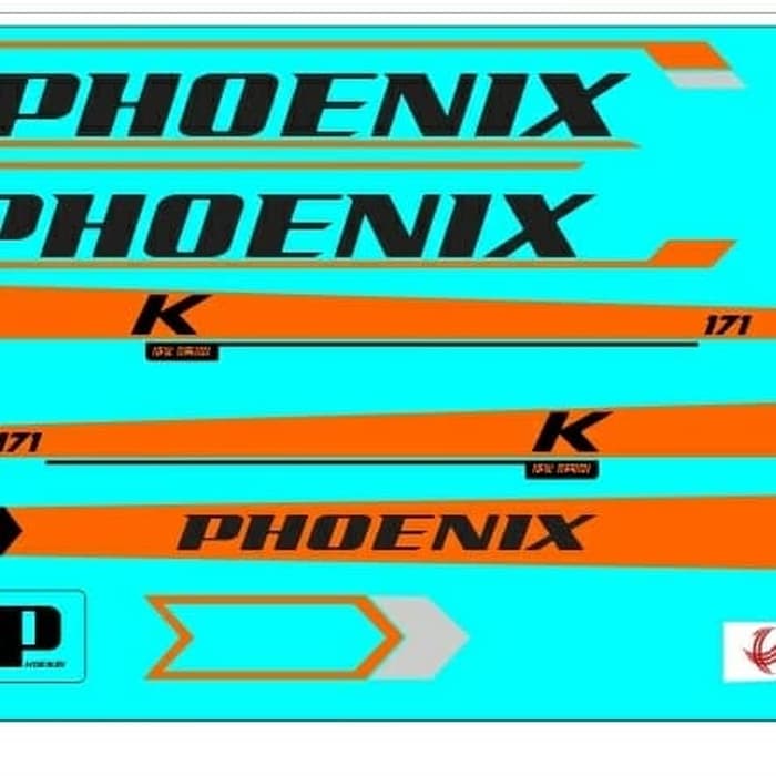 Detail Stiker Sepeda Phoenix Nomer 2