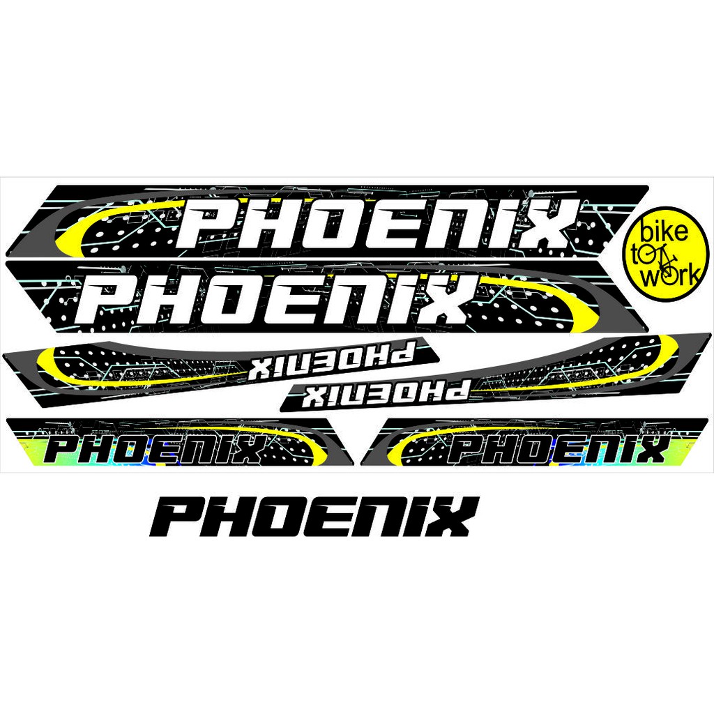 Detail Stiker Sepeda Phoenix Nomer 31