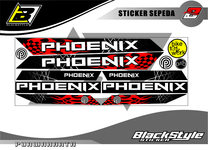 Detail Stiker Sepeda Phoenix Nomer 46