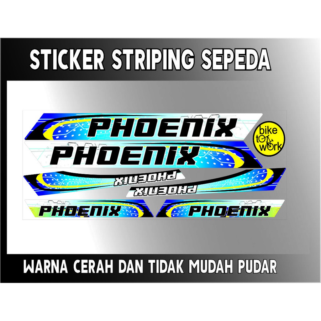 Detail Stiker Sepeda Phoenix Nomer 55