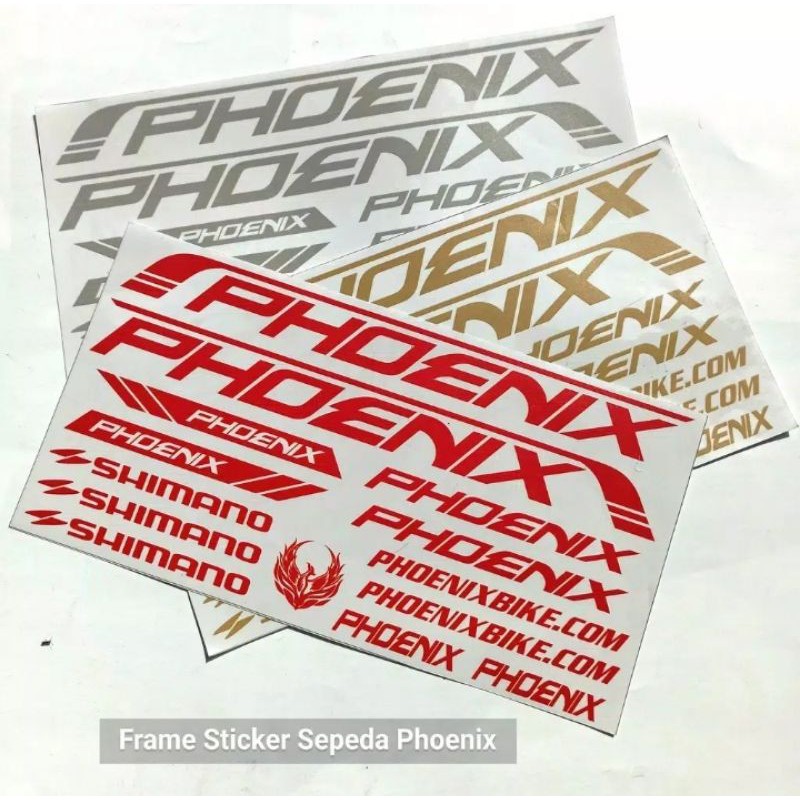 Detail Stiker Sepeda Phoenix Nomer 8